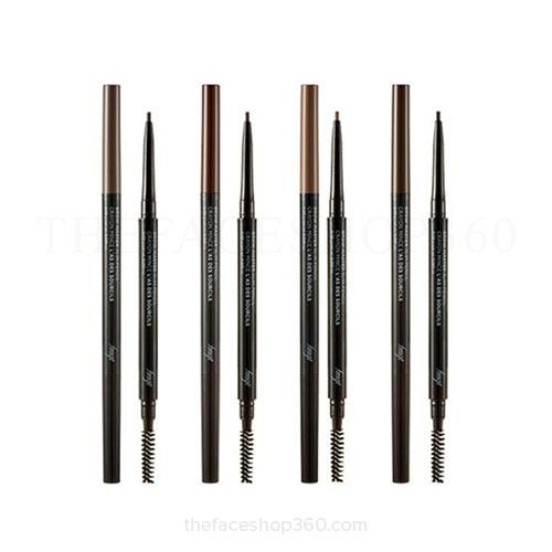 Chì kẻ mày 2 đầu siêu mảnh Brow Master Slim Pencil fmgt The Face Shop