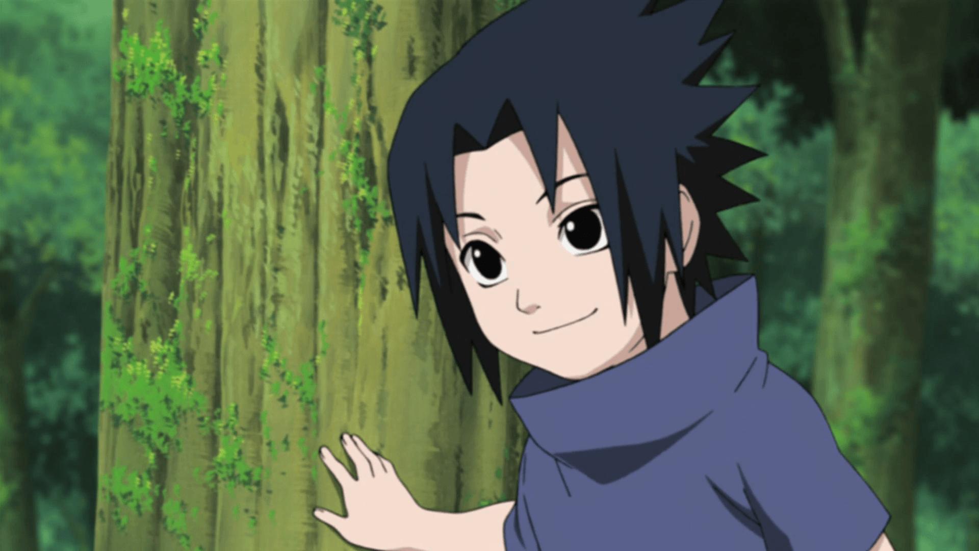 1920x1080 Little Sasuke hình nền