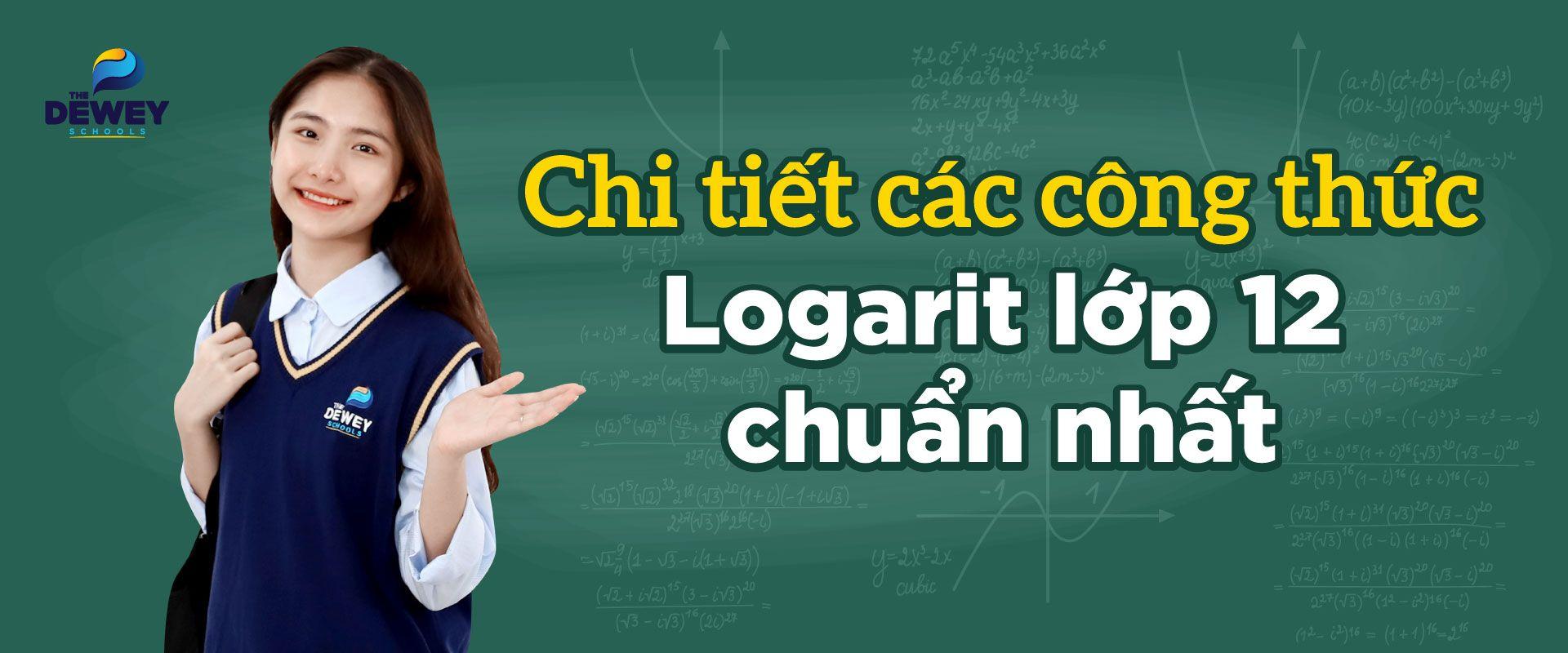 công thức logarit