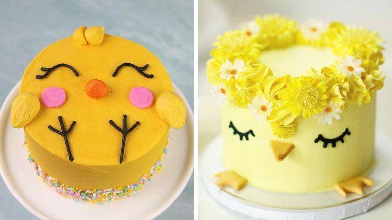 Bánh sinh nhật con gà đẹp