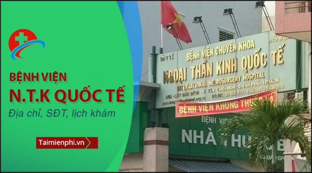 Bệnh viện chuyên khoa ngoại thần kinh quốc tế TP. HCM