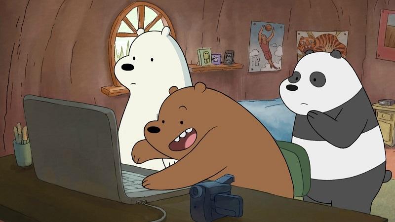 gấu trắng trong we bare bears tên gì