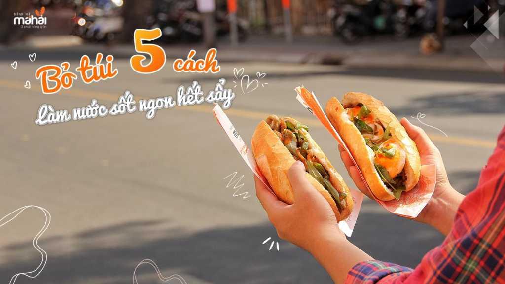 Top 5 cách làm nước sốt bánh mì hết sẩy