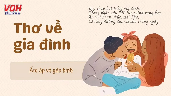 (tối ưu - đã check) Những bài thơ về gia đình ý nghĩa, mang đến cảm giác ấm áp bình 1