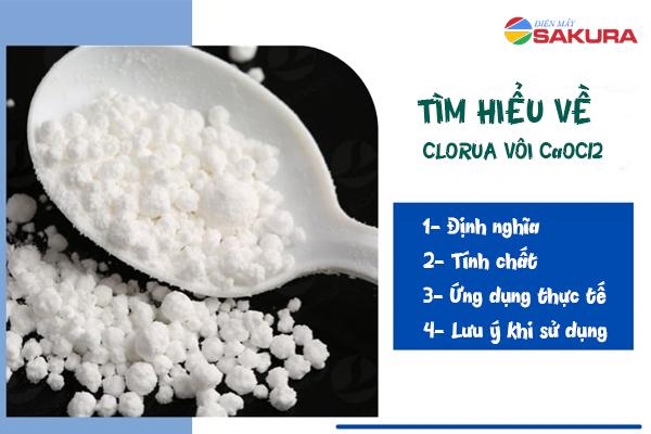 Tìm hiểu về Clorua vôi là gì?