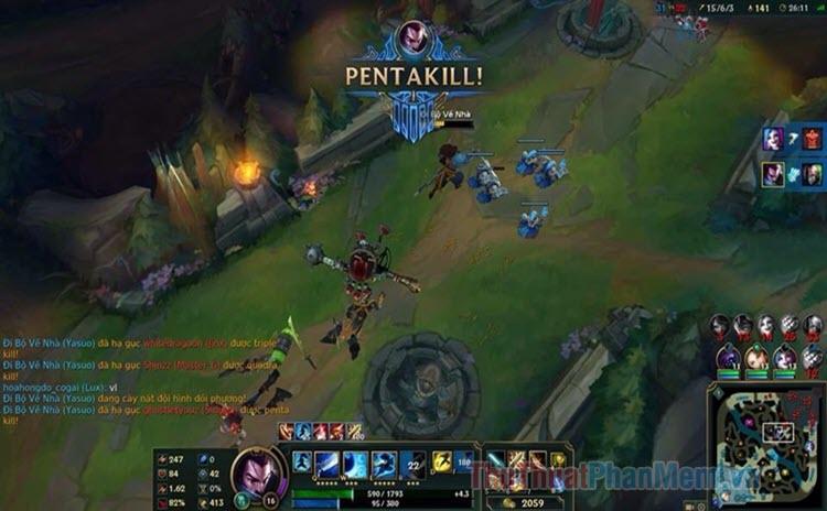 Ảnh Pentakill Tuyệt Vời