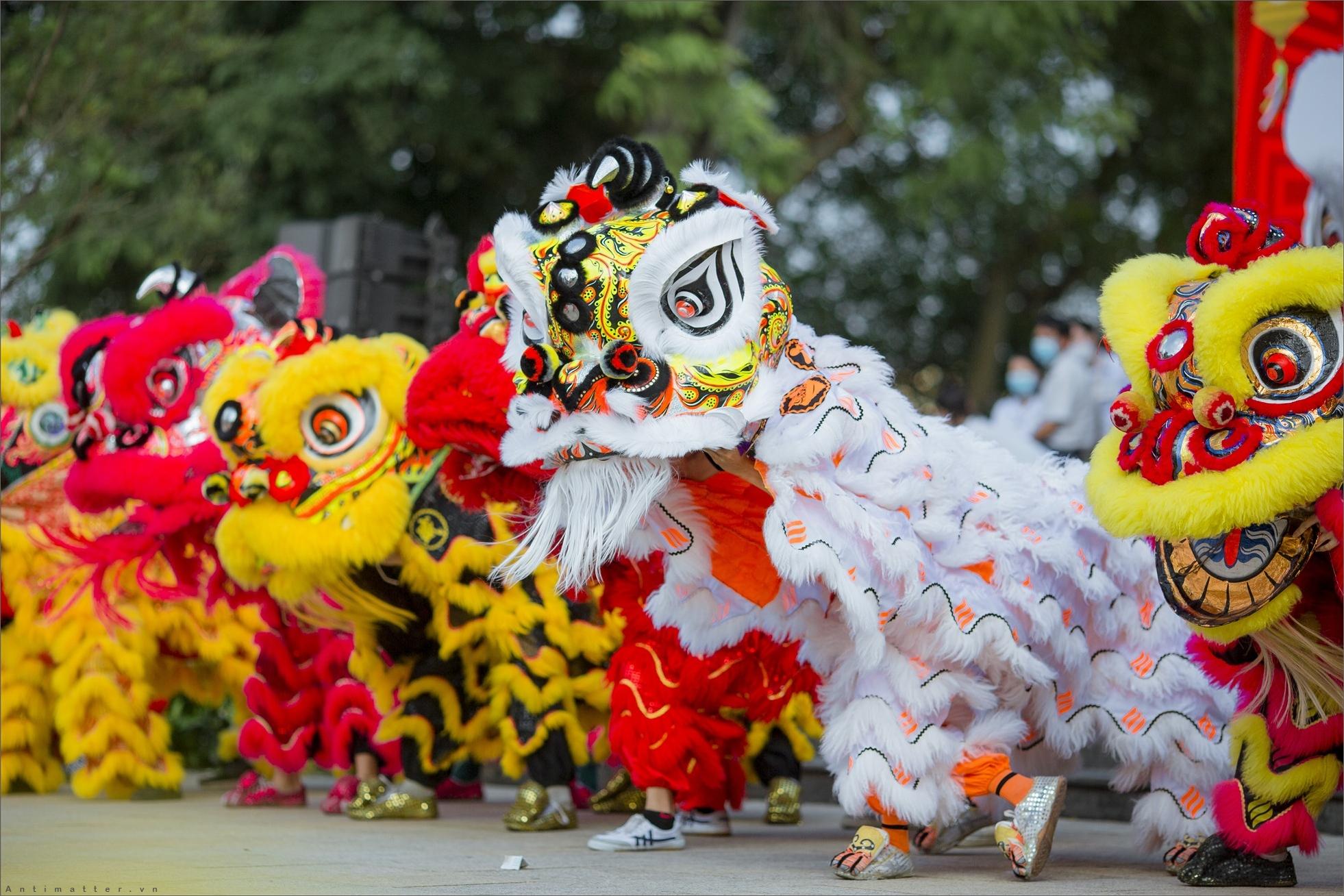 Hình ảnh múa lân