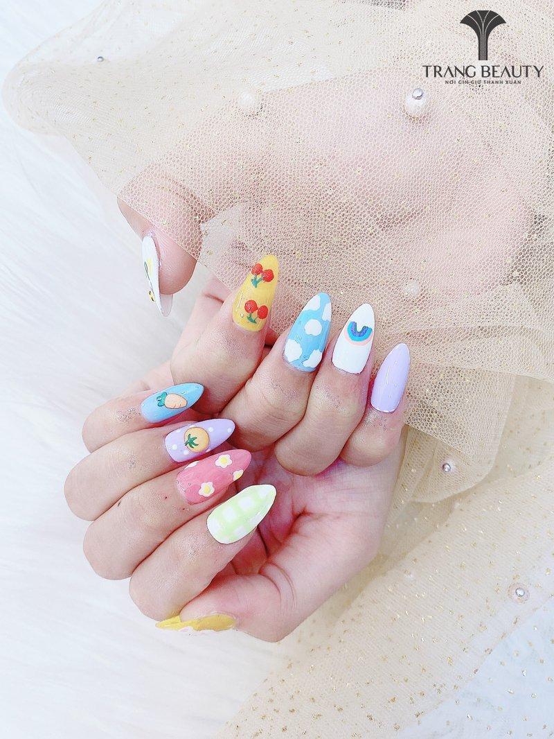 Tổng hợp những mẫu nail Hàn Quốc đơn giản và xinh xắn nhất 