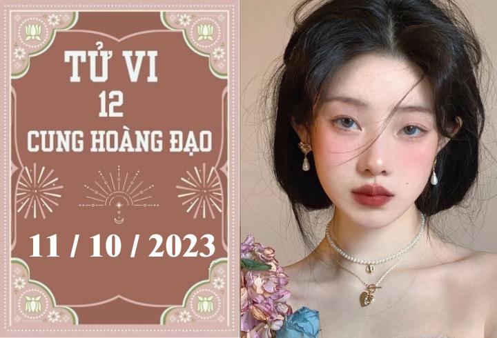 Tử vi vui 12 cung hoàng đạo ngày 11/10: Bảo Bình lí trí, Bạch Dương thoải mái