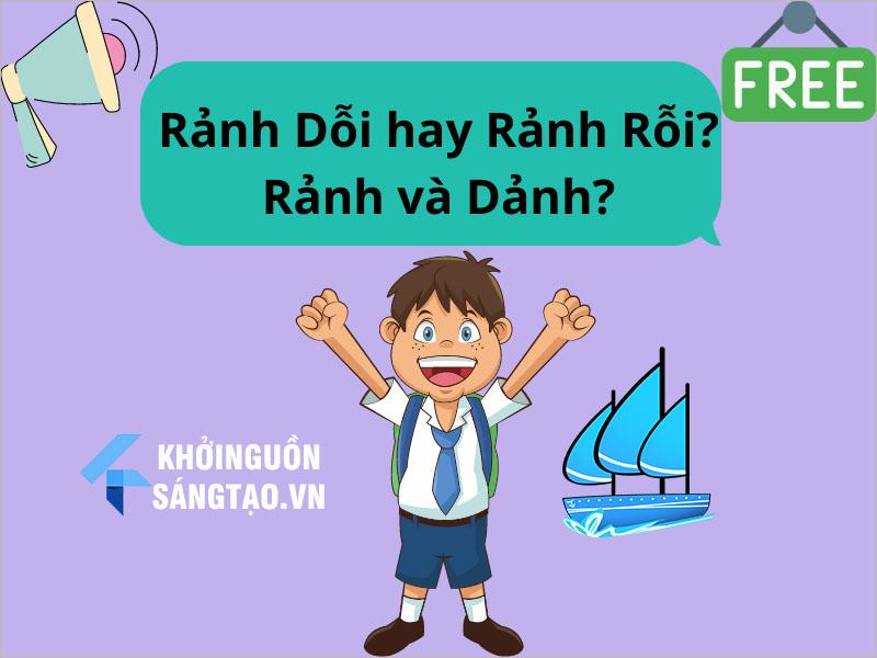 Rảnh Dỗi hay Rảnh Rỗi là đúng