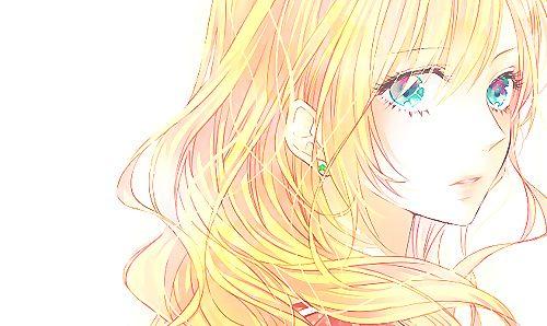 Anime nữ tóc vàng