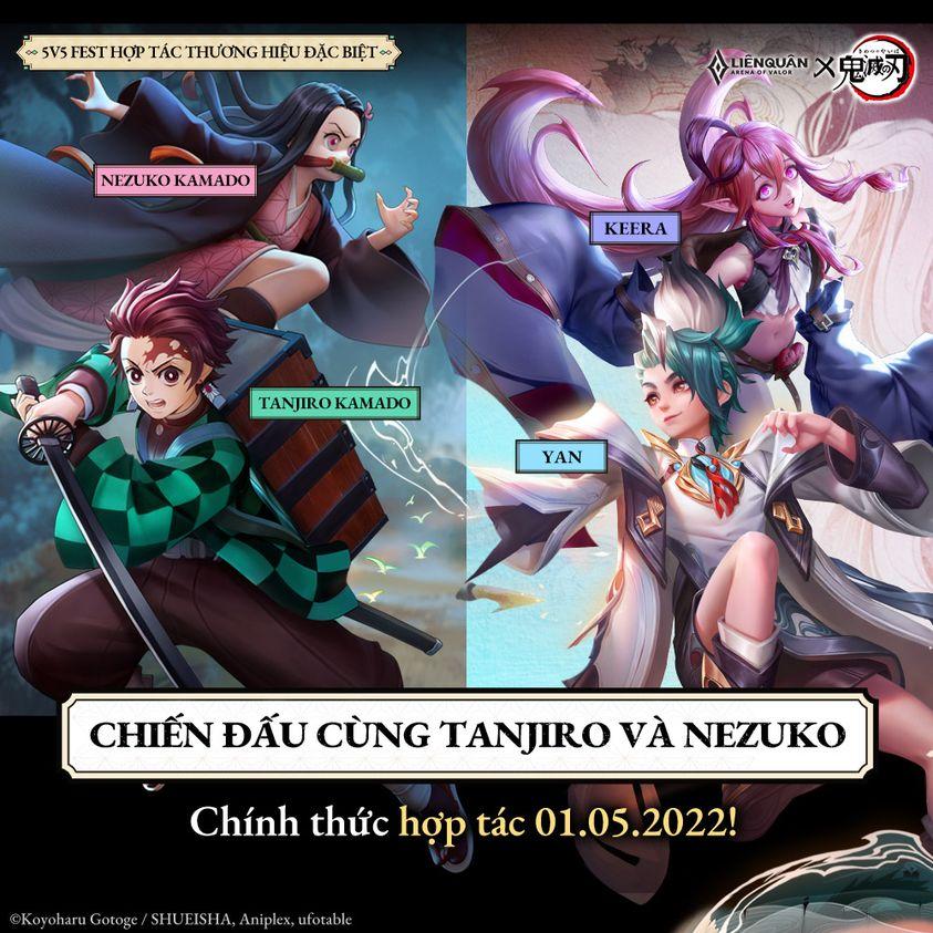 liên quân x demon slayer