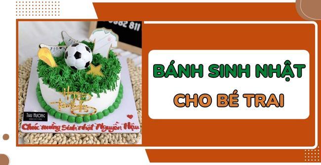 Mẫu bánh sinh nhật cho bé trai đẹp