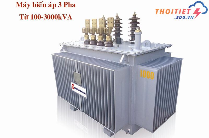 Cấu tạo máy biến áp