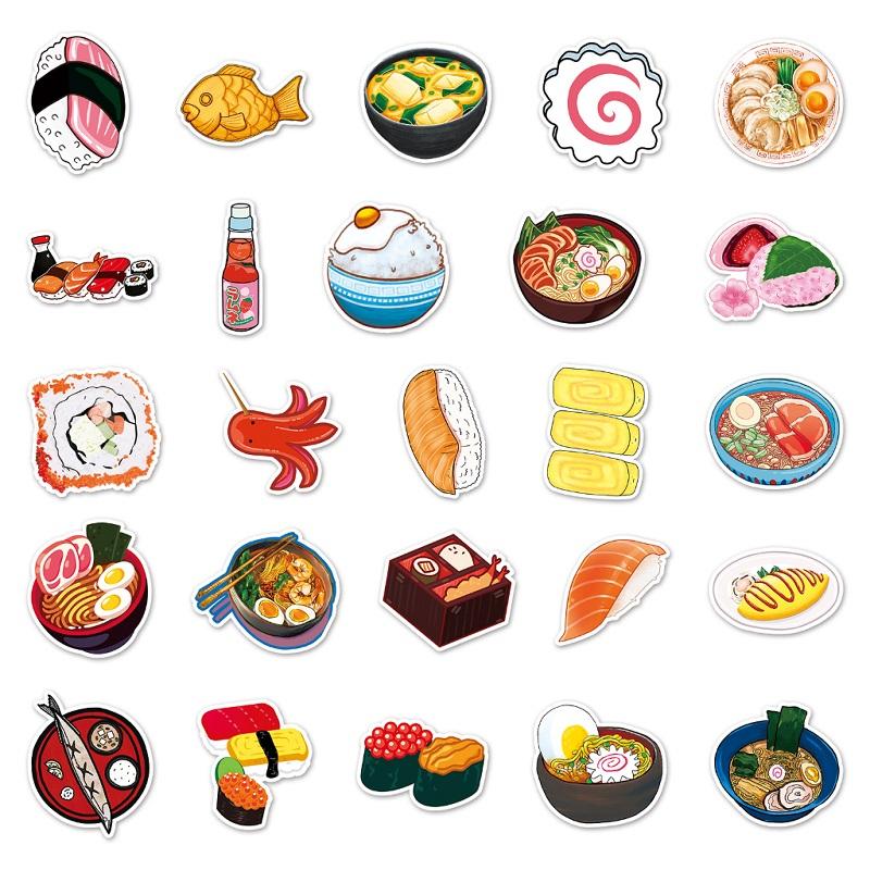sticker cute food