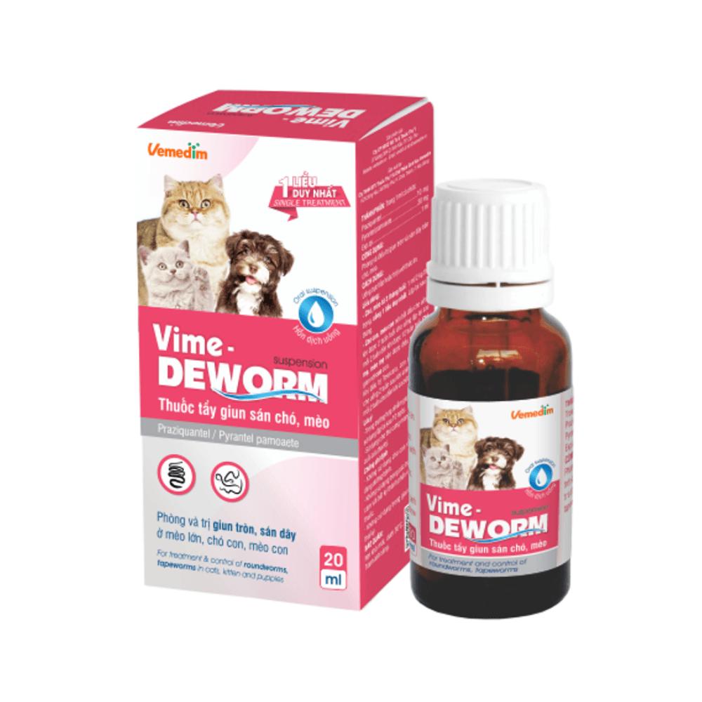 Vime Deworm Xổ Giun Chó Mèo Dạng Nước - Paddy Pet Shop