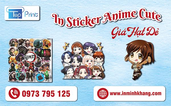 100 mau tai mau sticker anime cute gia re 90