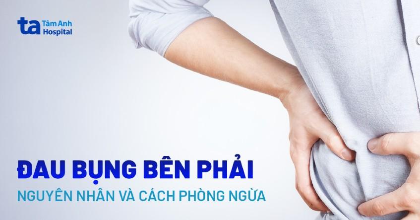 đau bên phải bụng