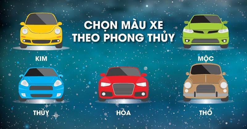 Lý do nên mua xe ô tô có màu hợp bản mệnh Bính Dần 1986?