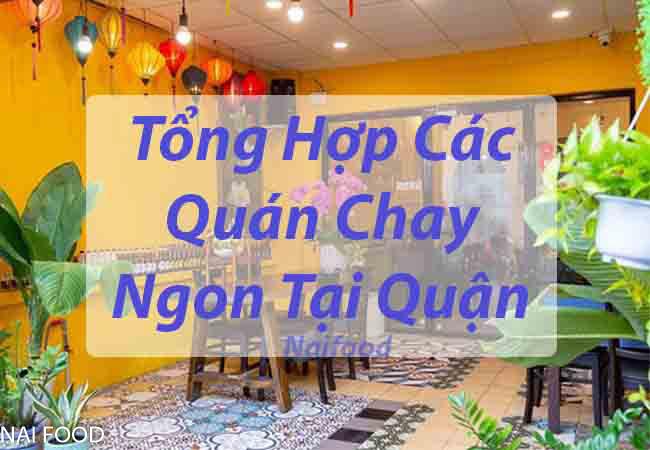 Các quán chay bình thạnh NGON