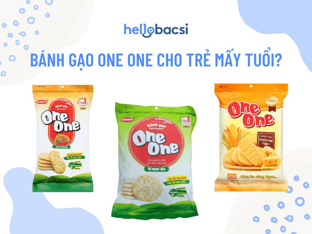 Bánh gạo One One bao nhiêu calo?