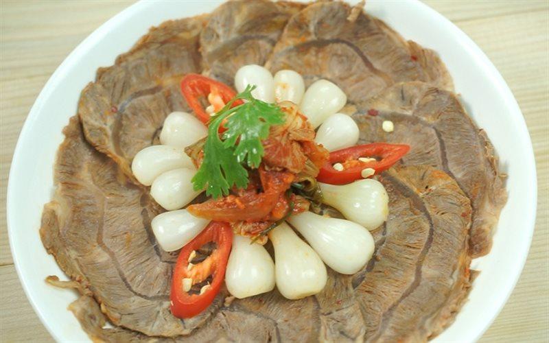 bắp bò ngâm chua ngọt