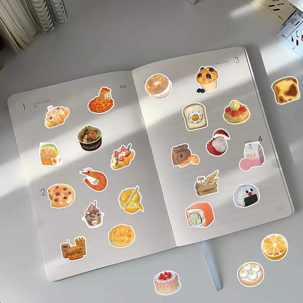 Đặc điểm của các mẫu sticker cute food