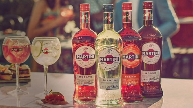 Nguyên liệu và hương vị rượu Martini