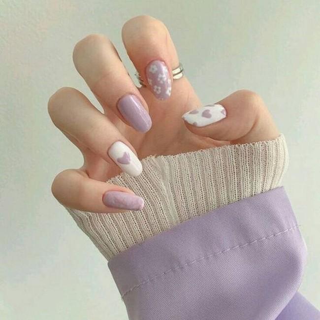 mau nail chup anh cuoi