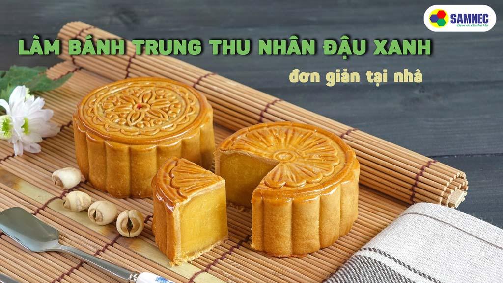 Bánh trung thu nhân đậu xanh