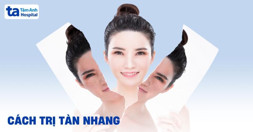 cách trị tàn nhang