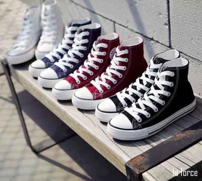 phối đồ với giày converse