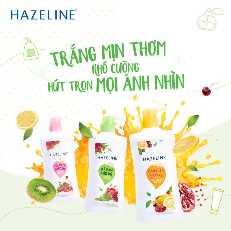 Sữa tắm Hazeline chiết xuất trái cây