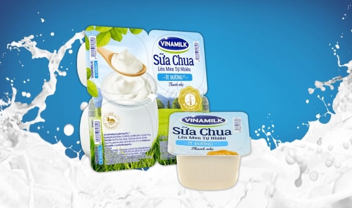 Lốc 4 hộp sữa chua ít đường Vinamilk 100g (từ 1 tuổi)