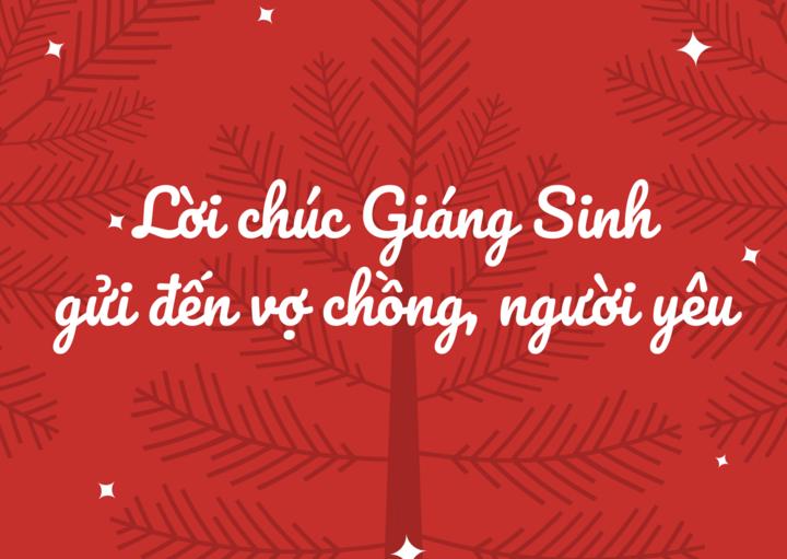 Những lời chúc Giáng sinh ý nghĩa dành cho vợ, chồng, người yêu. (Ảnh: Nhật Thùy)