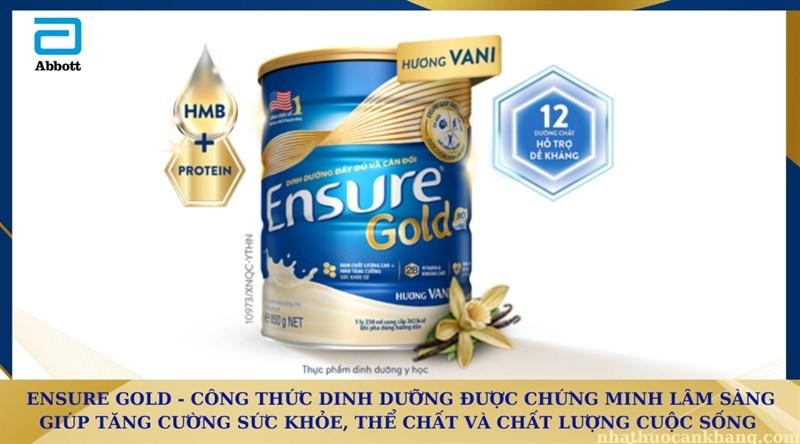 Sữa bột người lớn Ensure