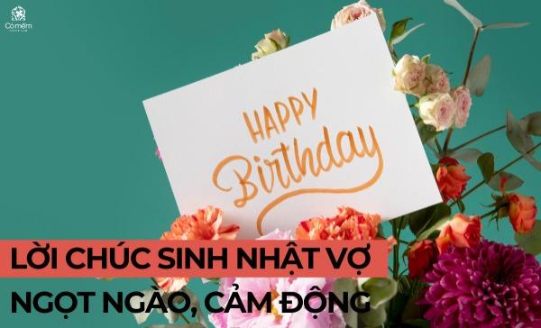 Lời chúc mừng sinh nhật vợ