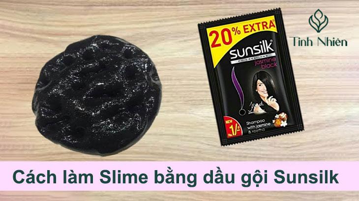 Cách làm Slime bằng dầu gội Sunsilk đơn giản mà hiệu quả