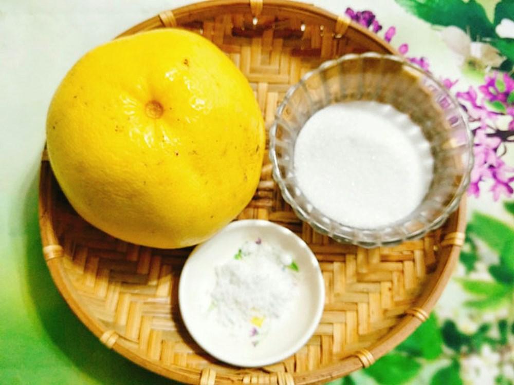 cách làm mứt vỏ bưởi không bị đắng