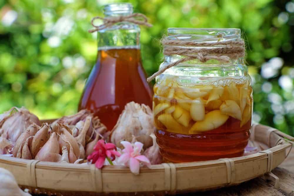 cách ngâm tỏi mật ong