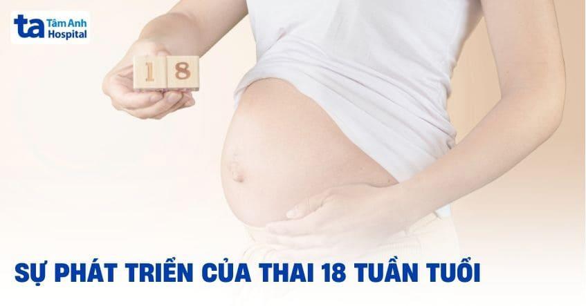 Sự phát triển của thai 18 tuần tuổi