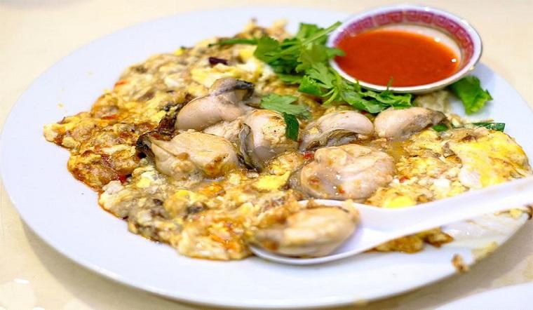 Hàu sữa tươi chiên trứng