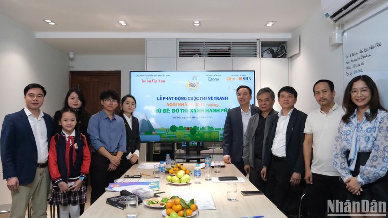Phát động cuộc thi vẽ tranh “Ngôi nhà mơ ước” năm 2025 ảnh 2
