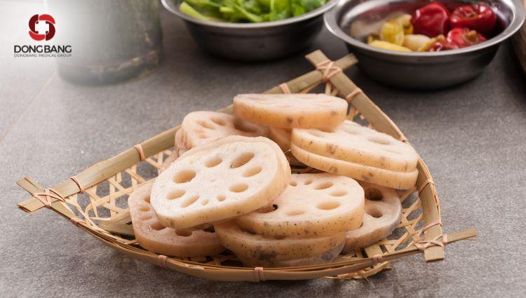 Hàm lượng dinh dưỡng trong củ sen và xay ra thành bột