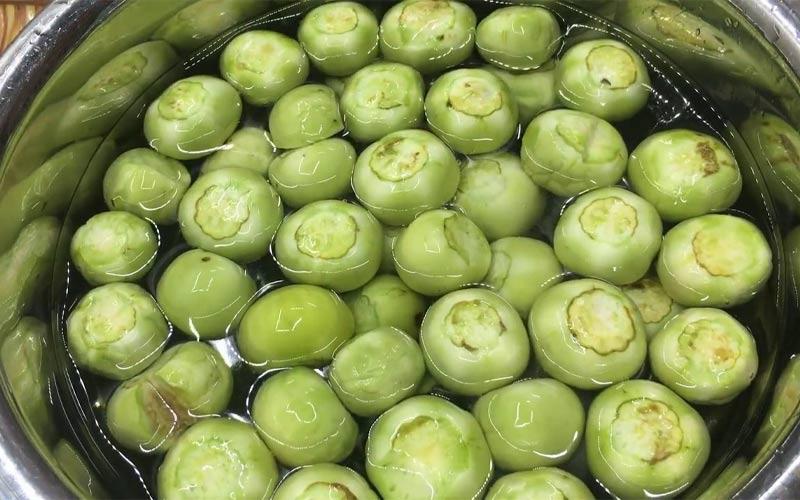 Chuẩn bị cà pháo