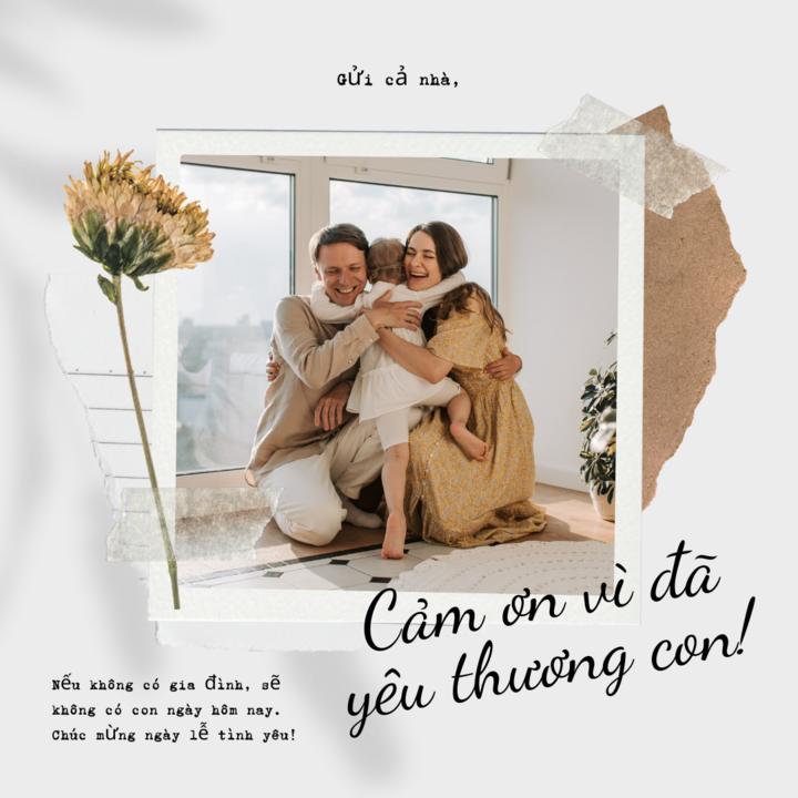 Lời chúc Ngày Gia đình Việt Nam tặng bố mẹ.