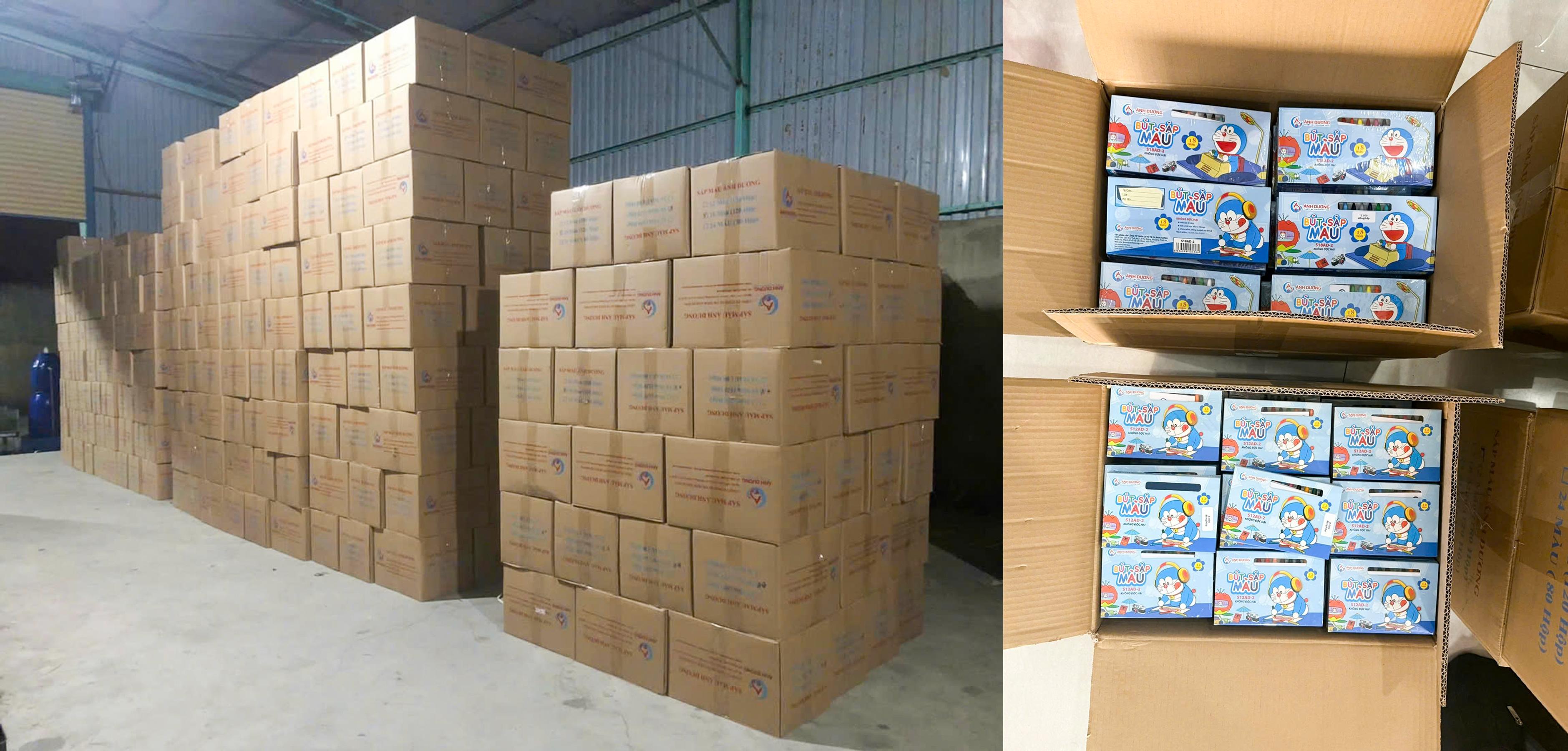 Gần 4 triệu sản phẩm, tem nhãn, bao bì Ánh Dương sử dụng hình ảnh Doraemon trái phép - 1