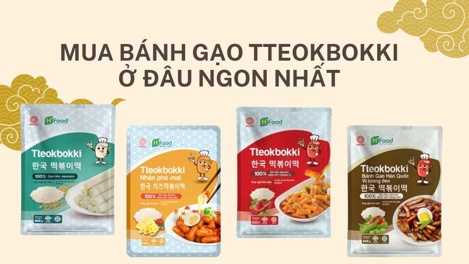 Mua nguyên liệu làm lẩu tokbokki ở đâu Tp HCM và Hà Nội?