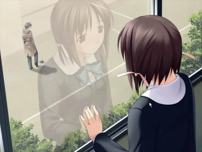 alt text: hình ảnh anime buồn về tình yêu đơn phương với gam màu tối