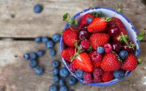 Các loại quả mọng có chứa anthocyanins giúp duy trì chức năng phổi